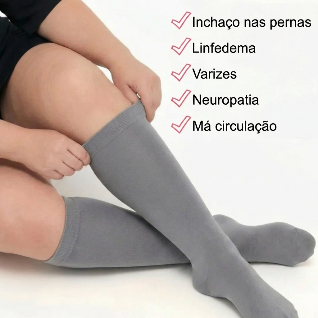 Meias de bambu Conforto