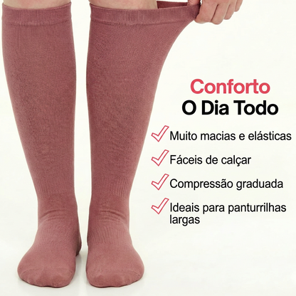 Meias de bambu Conforto