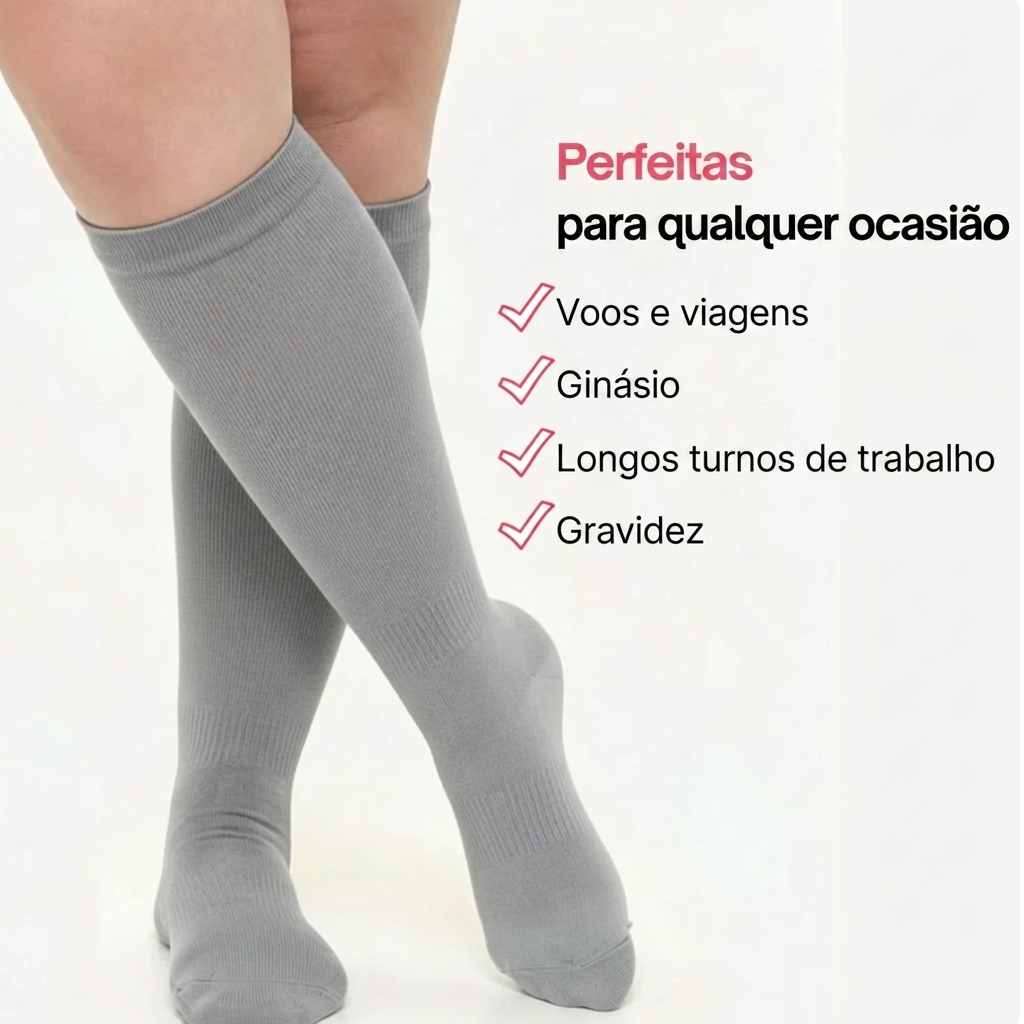 Meias de bambu Conforto
