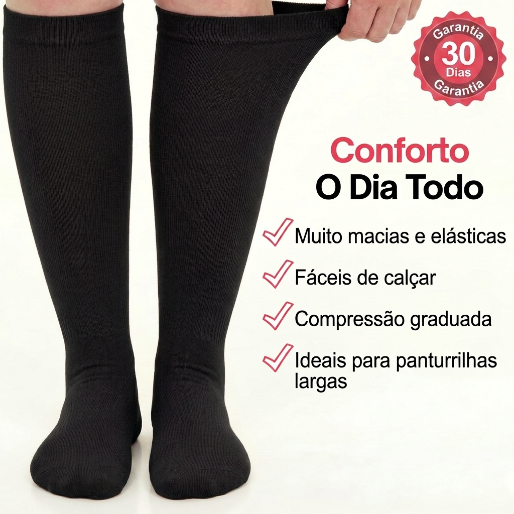 Meias de bambu Conforto