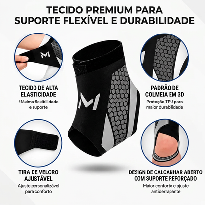 Suporte de Tornozelo Conforto Ativo