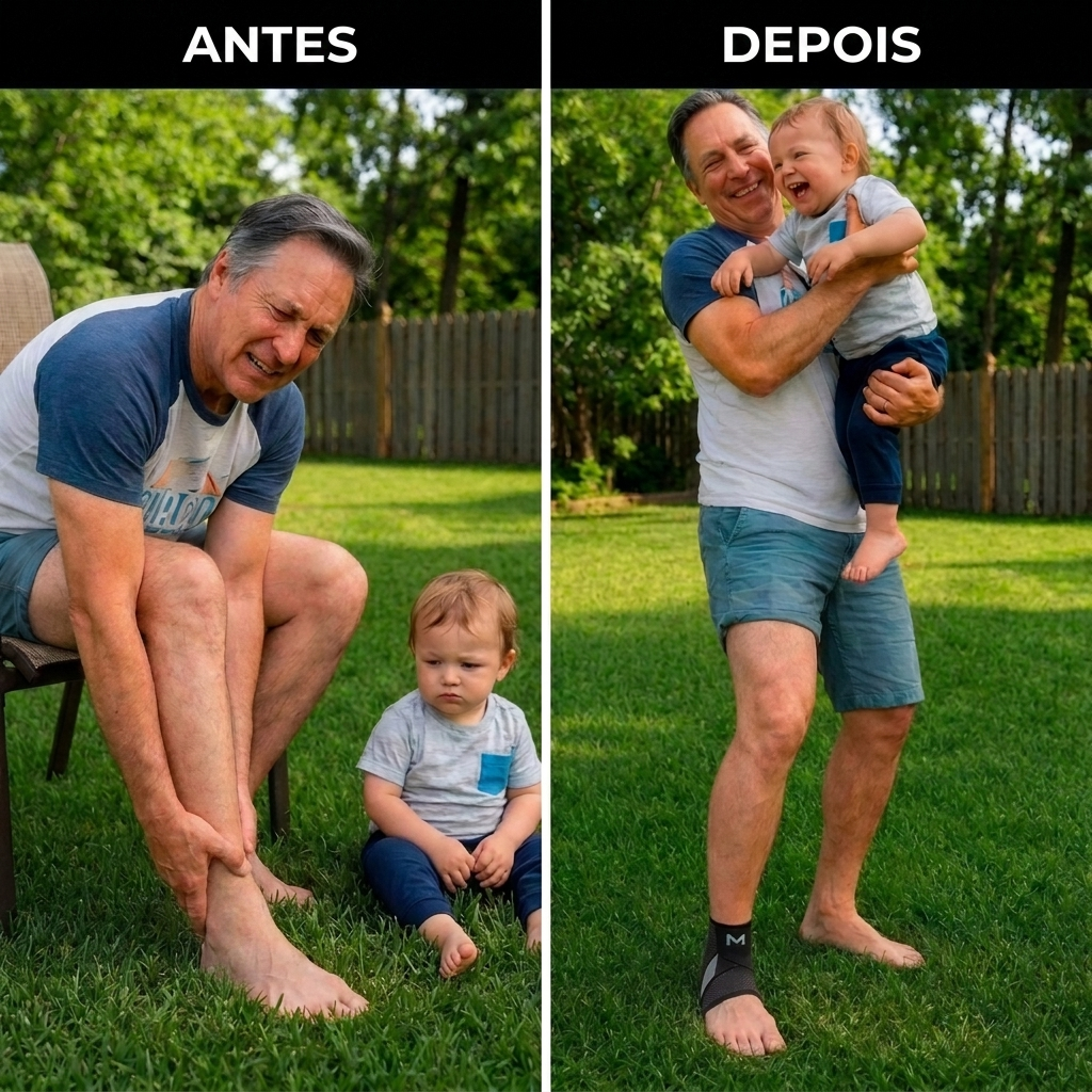 Suporte de Tornozelo Conforto Ativo