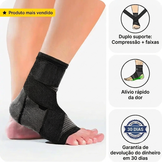 Tala compressiva para o tornozelo