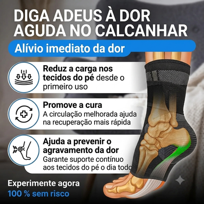 Tala compressiva para o tornozelo